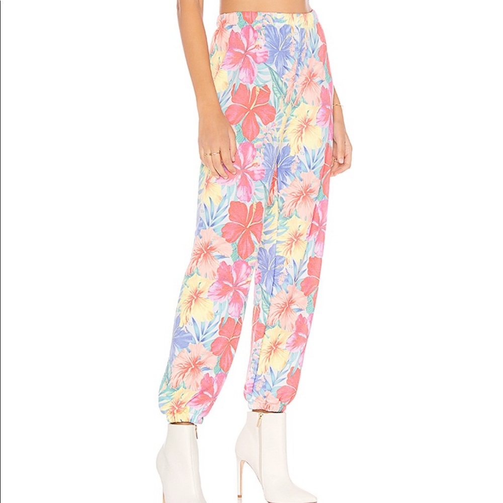 Wildfox Couture Tropical Sweats Pants Large